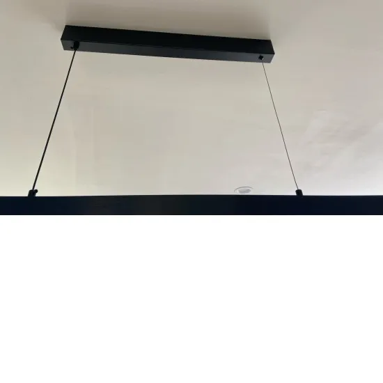 Linear Black Island Bar Light 900mm