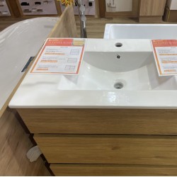 SAMPLE SALE-750mm Plywood Floor Standing Vanity With Ceramic Basin SAMPLE SALE-750mm Plywood Floor Standing Vanity With Ceramic Basin