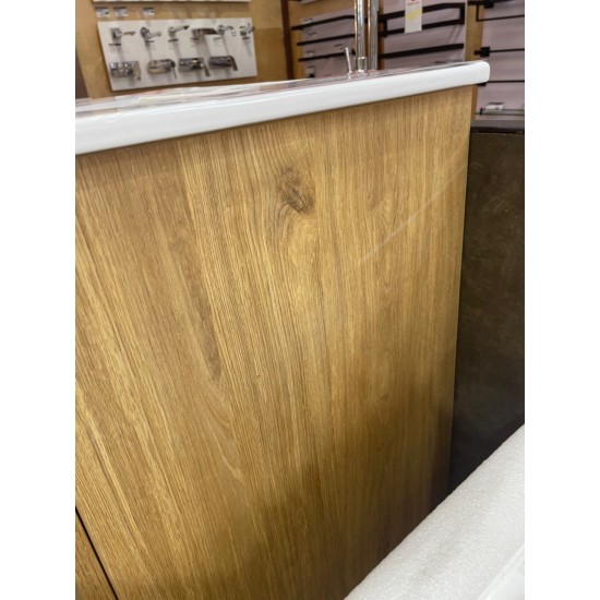 SAMPLE SALE-750mm Plywood Floor Standing Vanity With Ceramic Basin