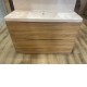 SAMPLE SALE-1200mmx450mmx850mm HARMONIA FLOOR STANDING SINGLE VANITY