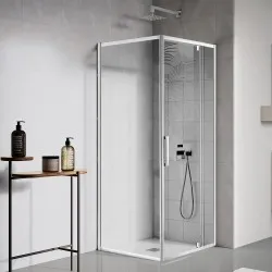 800*800*1900mm Swing Shower Glass Door and Return Only 800*800*1900mm Swing Shower Glass Door and Return Only
