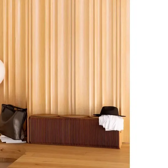 3 Seats Kraft Paper Bench Portable Folding Sofa Foot Stool Shoe Bench Brown