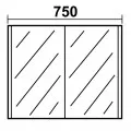 750mm