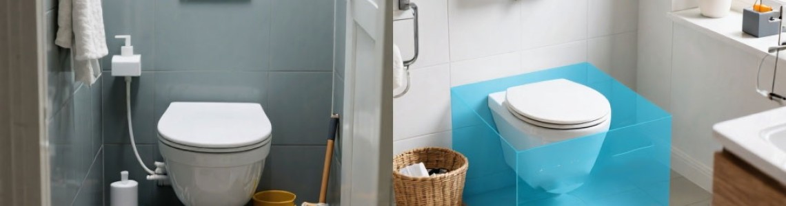 Rimless Toilet Solution - No More Scrubbing Hidden Bacteria! Rimless Toilet Solution - No More Scrubbing Hidden Bacteria!