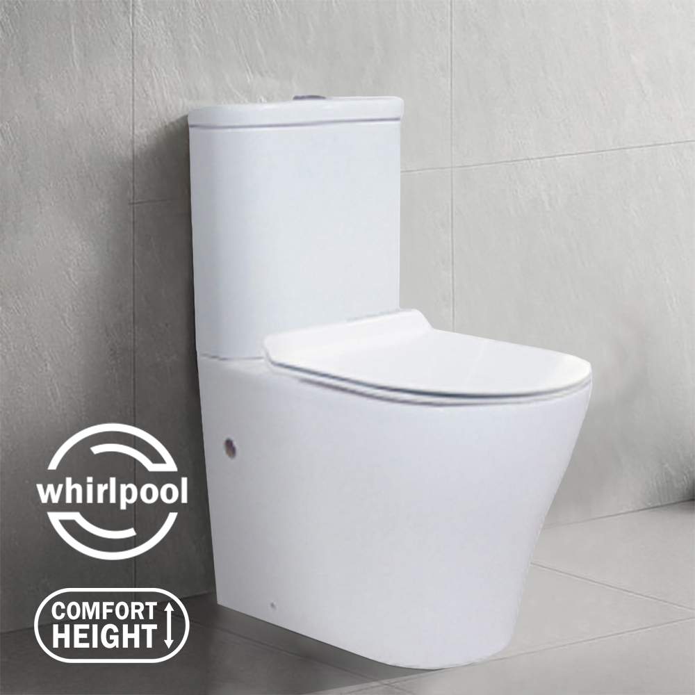 Toshirou様 WALLA WALLA×HIGH! STANDARD 665x360x840mm Whirlpool Silent High End Back To Wall Ceramic